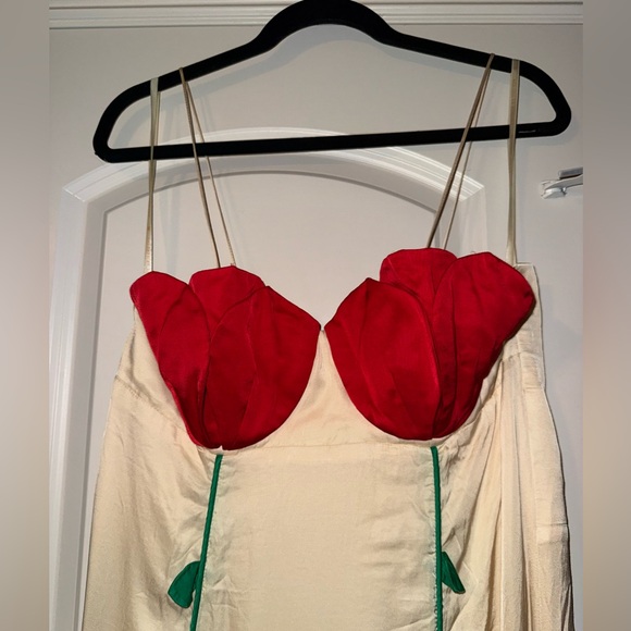 Farm Rio Rose Detailed Midi Satin
Dress size large - Picture 5 of 11